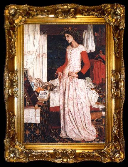 framed  Morris, William Queen Guenevere, ta009-2